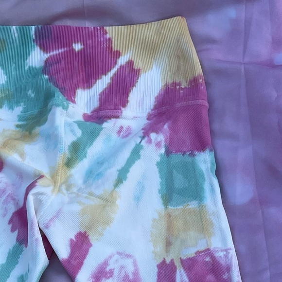 Avocado Leggings Tie Dye Yoga Pants - Picture 9 of 9